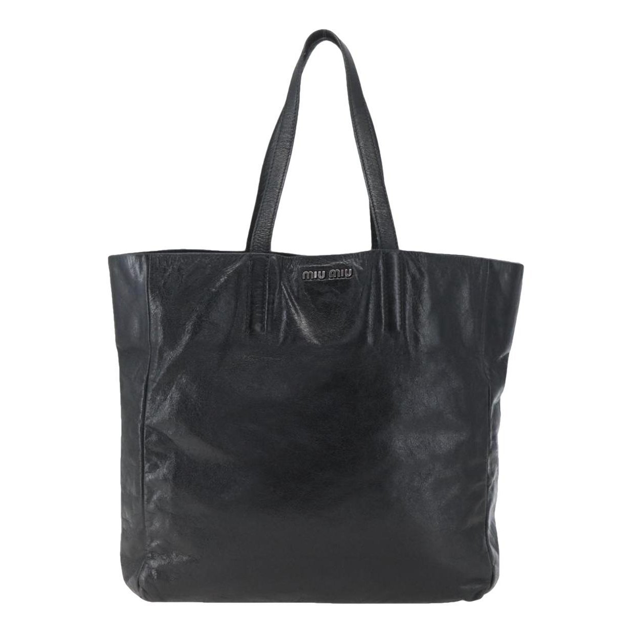 Leather tote