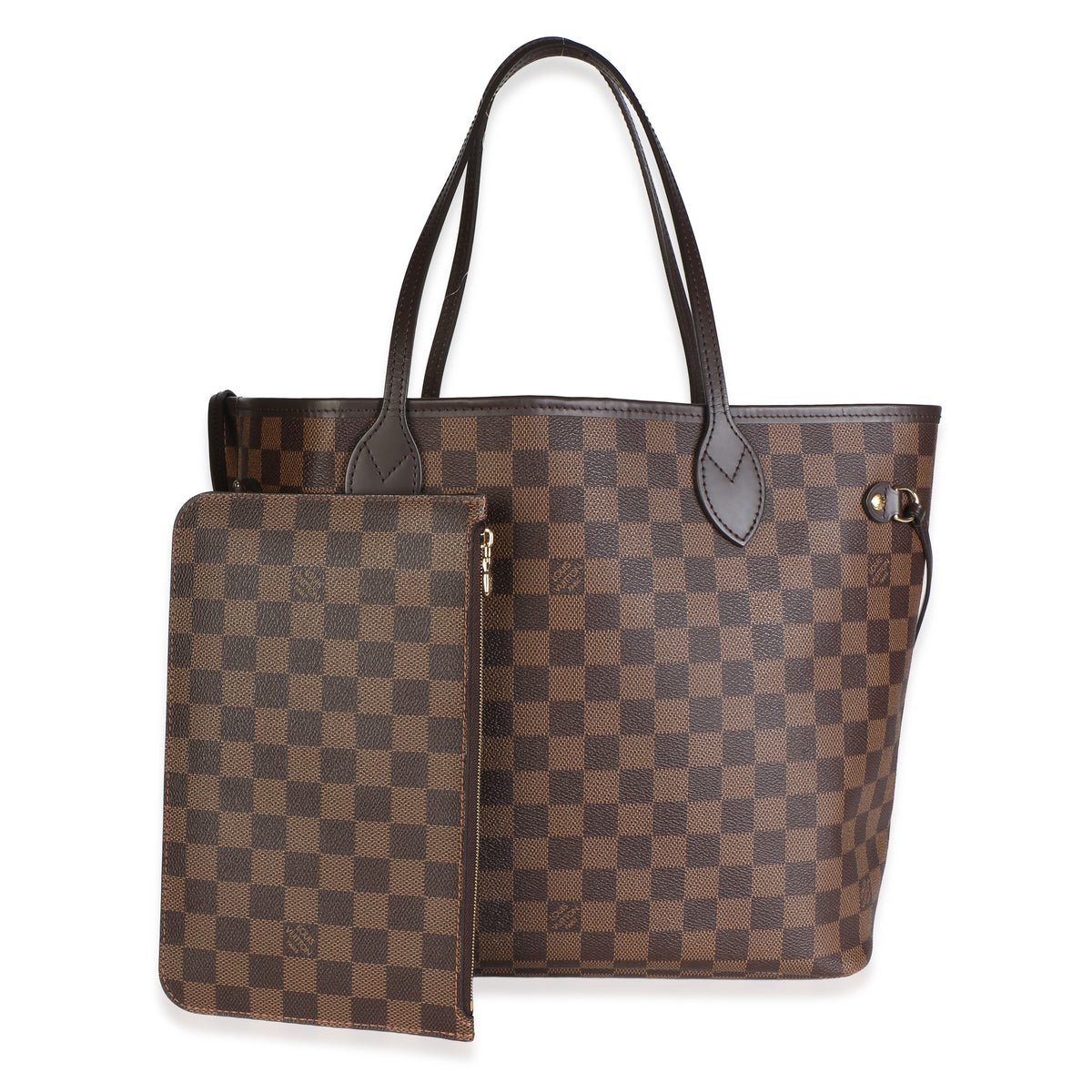 Damier Ebene Canvas Neverfull MM