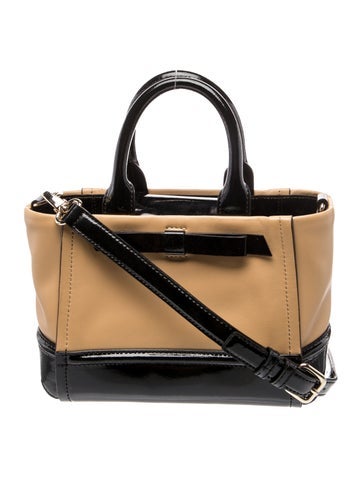 Leather Top Handle Bag