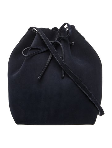 Suede Bucket Bag