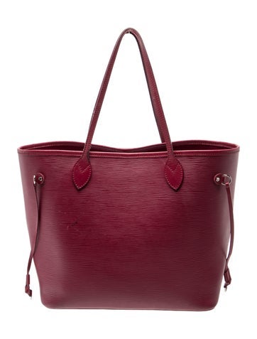 Epi Leather Neverfull w/Pouch MM
