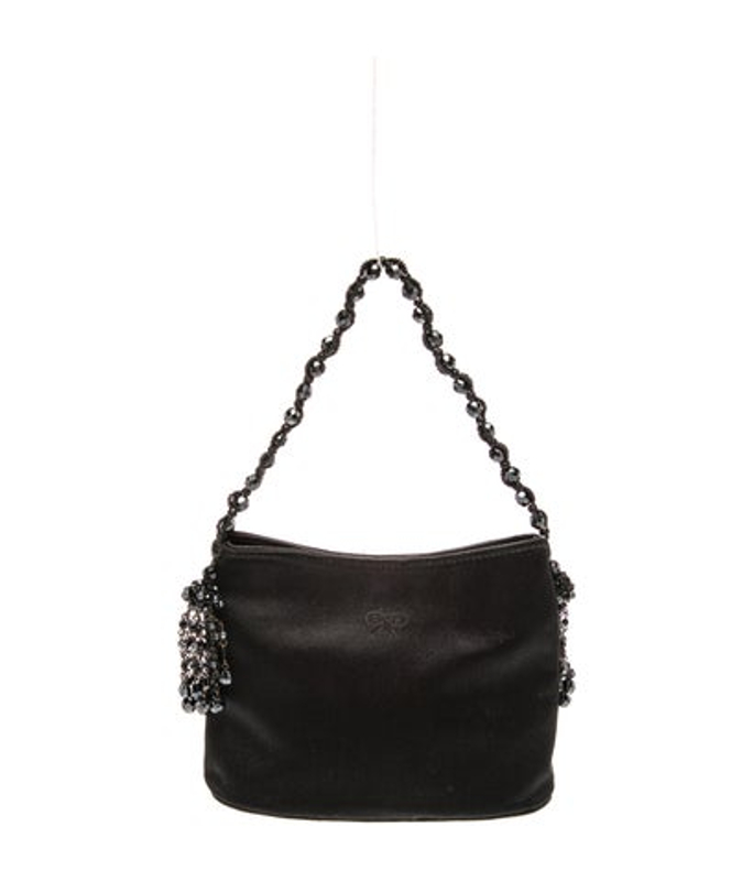 Anya Hindmarch Hindmarch Satin Top Handle Bag