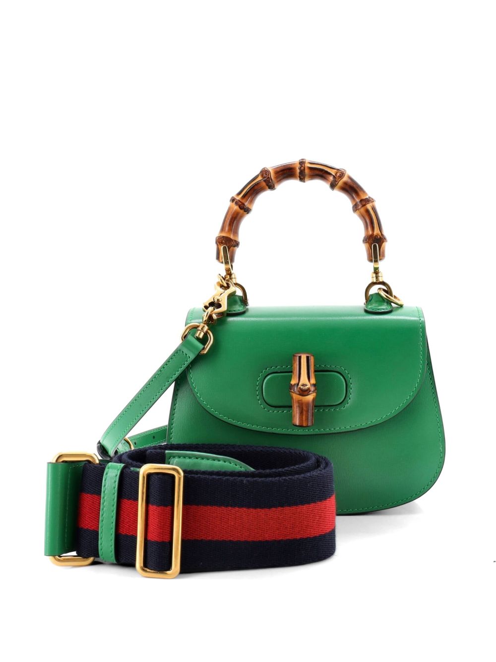 Bamboo 1947 Top Handle Bag Leather Mini shoulder bag