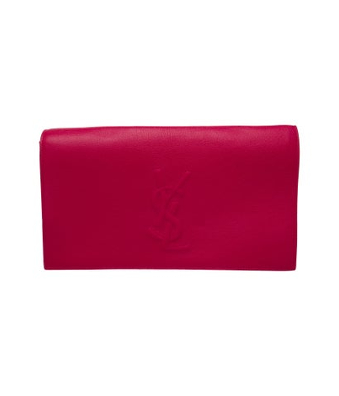 Saint Laurent Saint Laurent Leather Clutch