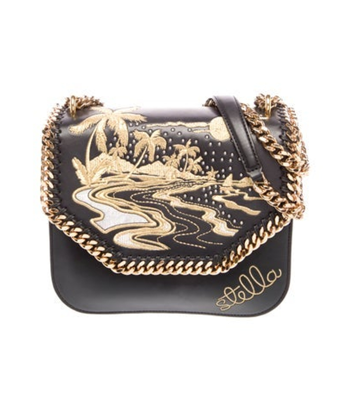 Stella McCartney Mccartney Vegetarian Leather Shoulder Bag