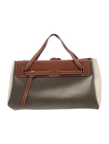 Loewe Leather Lazo Tote