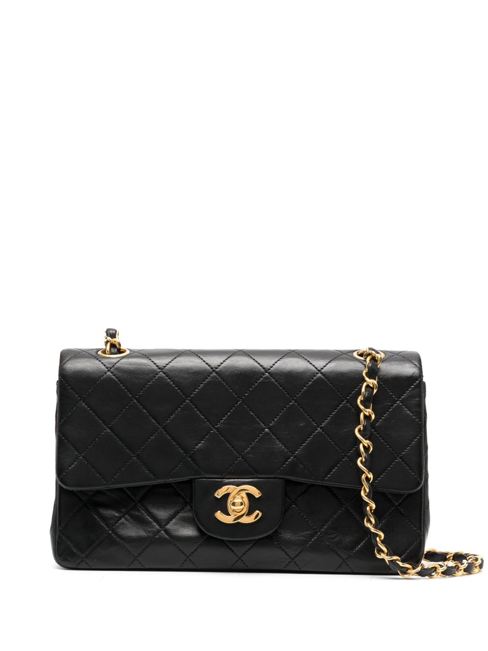1989-1991 small Double Flap shoulder bag