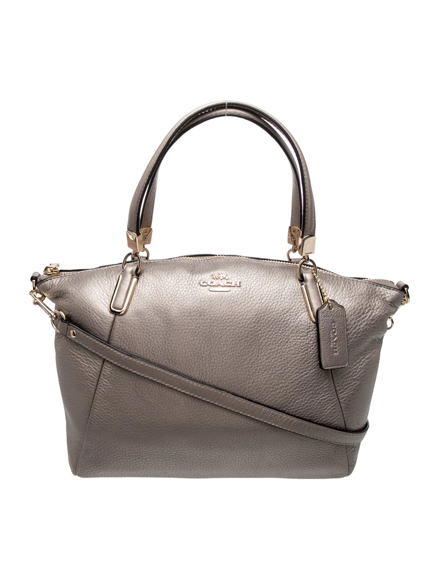 Leather Top Handle Bag
