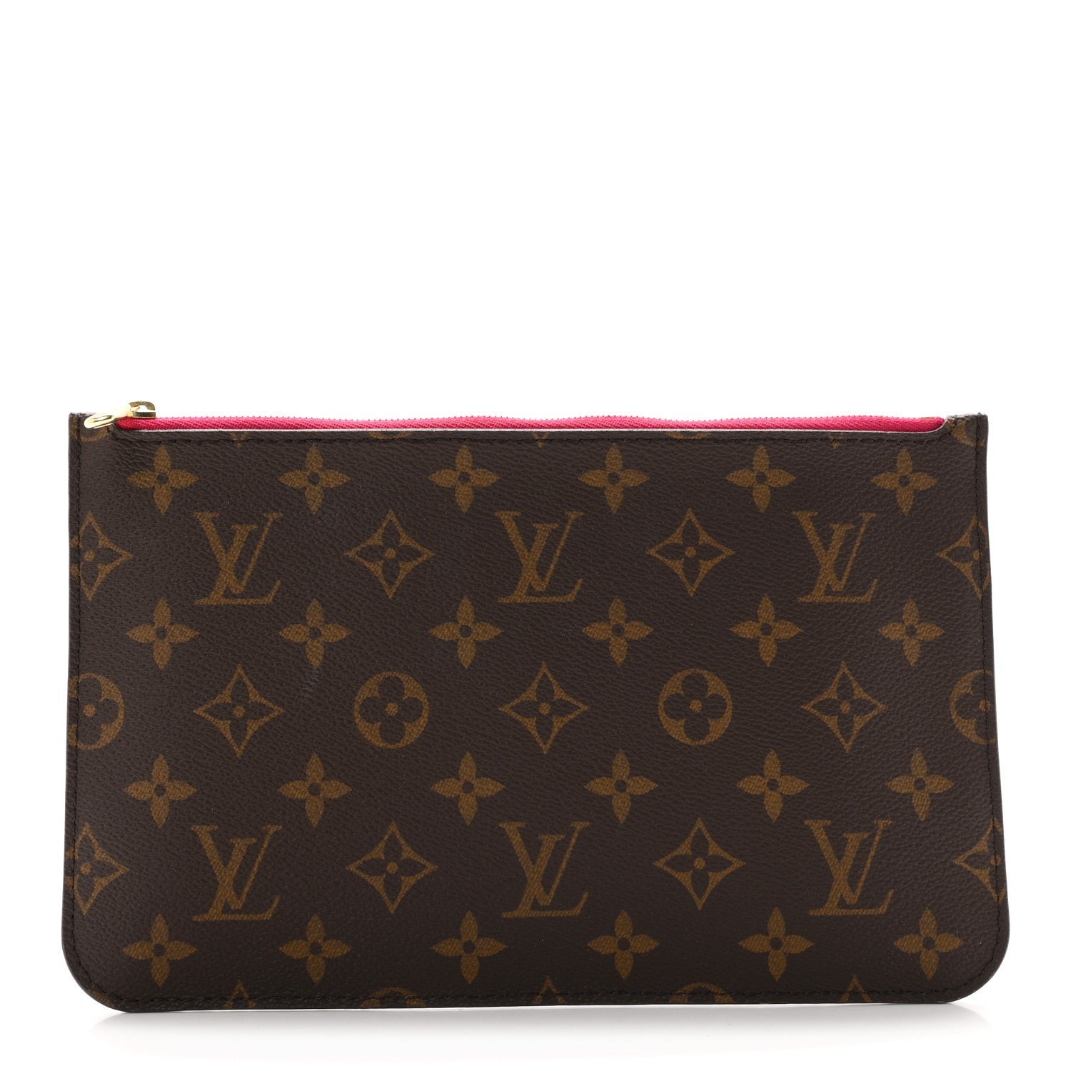 Louis Vuitton Monogram Neverfull MM GM Pochette Pivoine