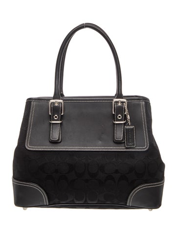 Canvas Top Handle Bag