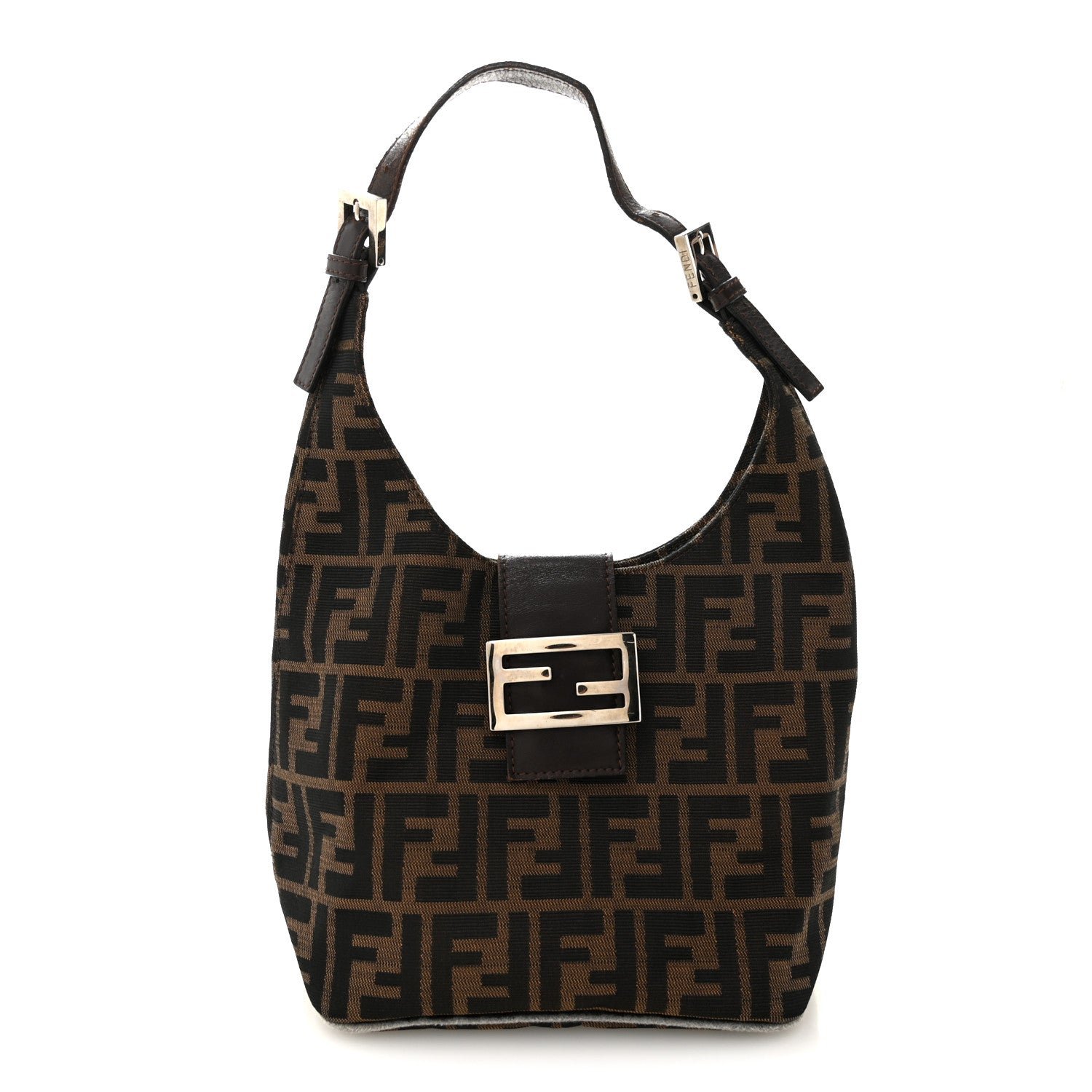 Fendi Zucca Hobo Tobacco