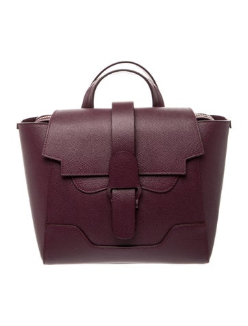 Senreve Leather Top Handle Bag