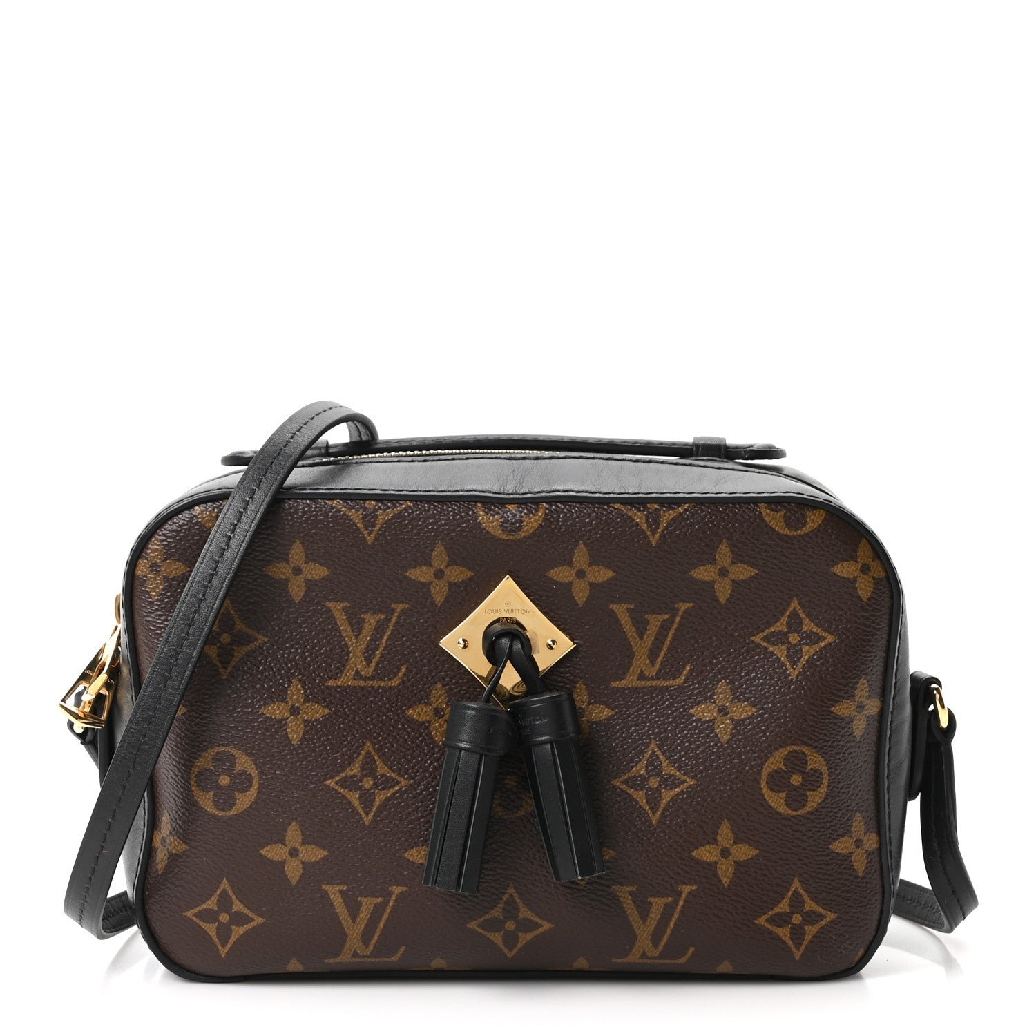 Louis Vuitton Monogram Saintonge Black