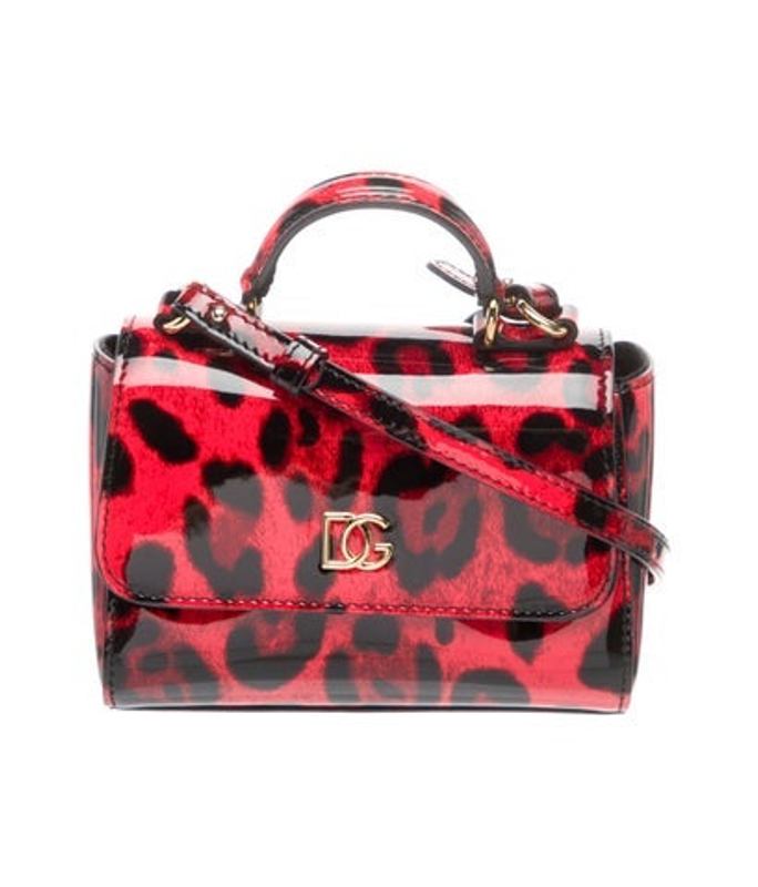 Dolce & Gabbana Gabbana Patent Leather Crossbody Bag