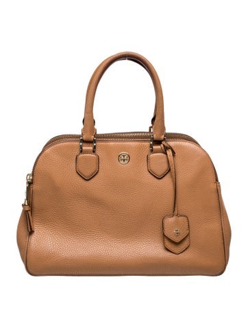 Leather Top Handle Bag