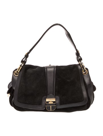 Suede Shoulder Bag