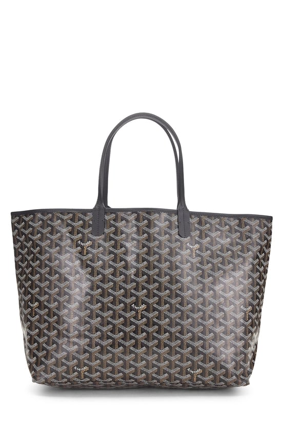 Goyard Black Goyardine Canvas Saint-Louis PM