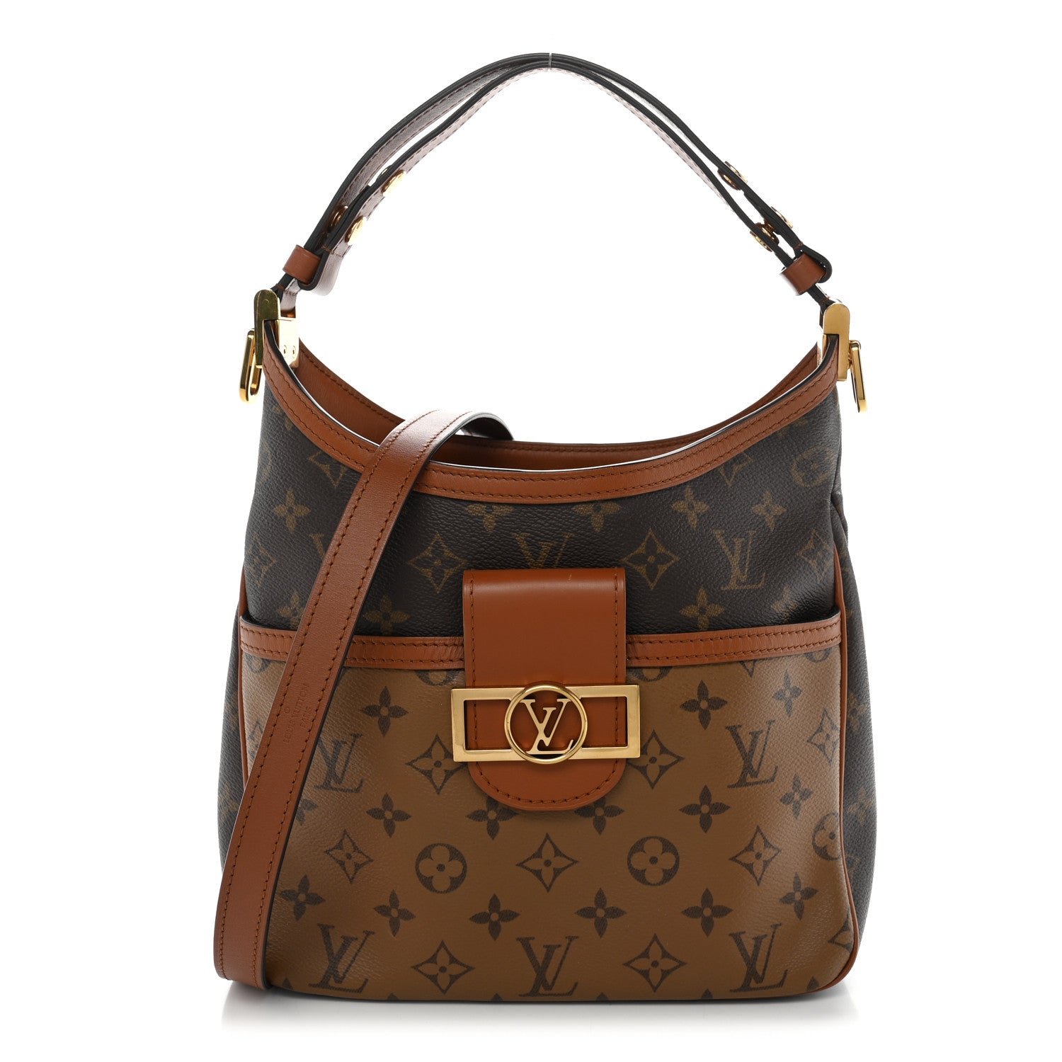 Louis Vuitton Reverse Monogram Dauphine Hobo PM