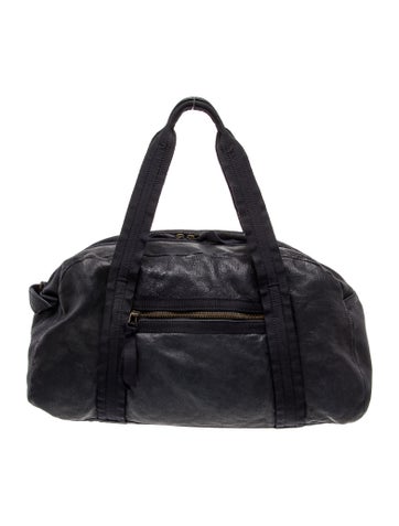 Leather Top Handle Bag