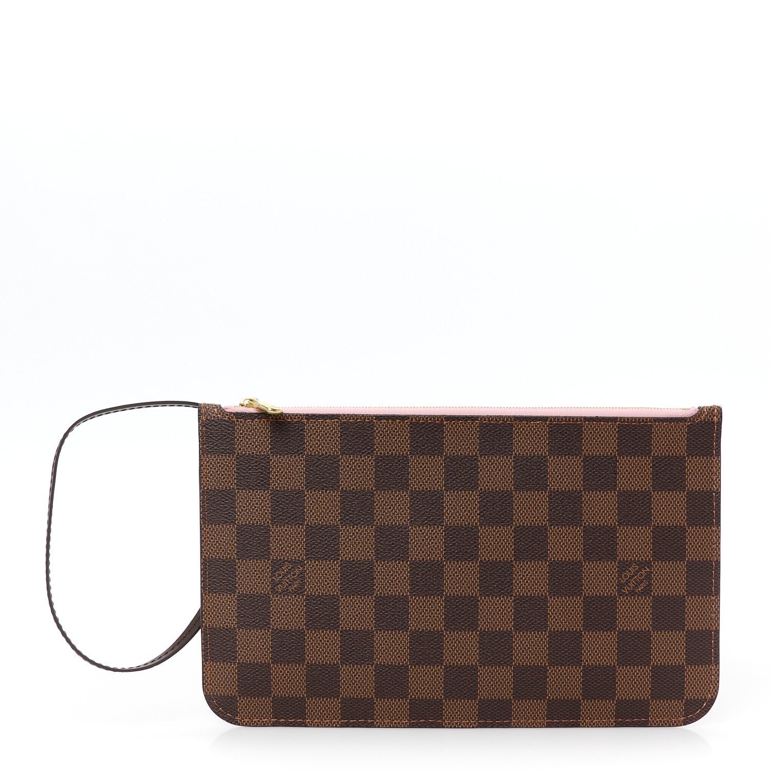 Louis Vuitton Damier Ebene Neverfull MM GM Pochette Rose Ballerine