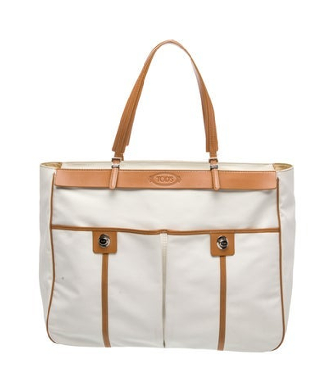 Tod's S Nylon Tote Vintage