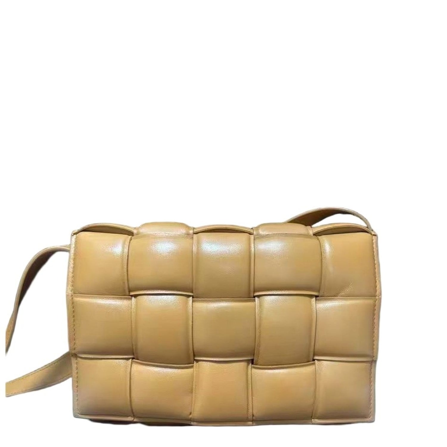 Lambskin Cassette Crossbody Bag Small
