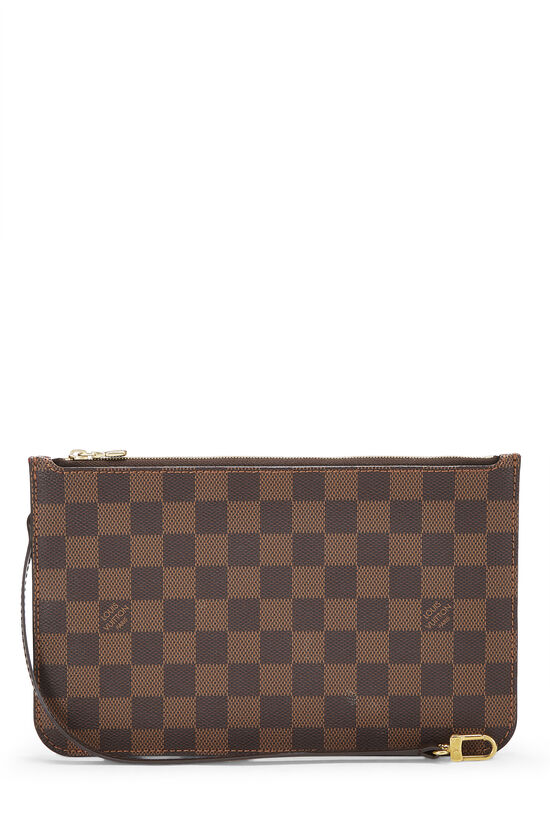 Louis Vuitton Damier Ebene Neverfull Pouch