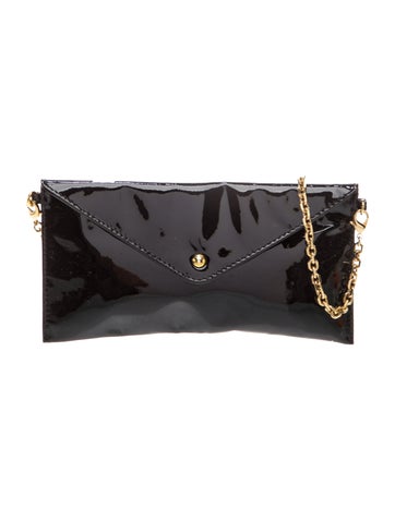 Patent Leather Clutch Vintage