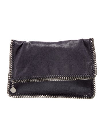 Stella McCartney Vegetarian Suede Clutch