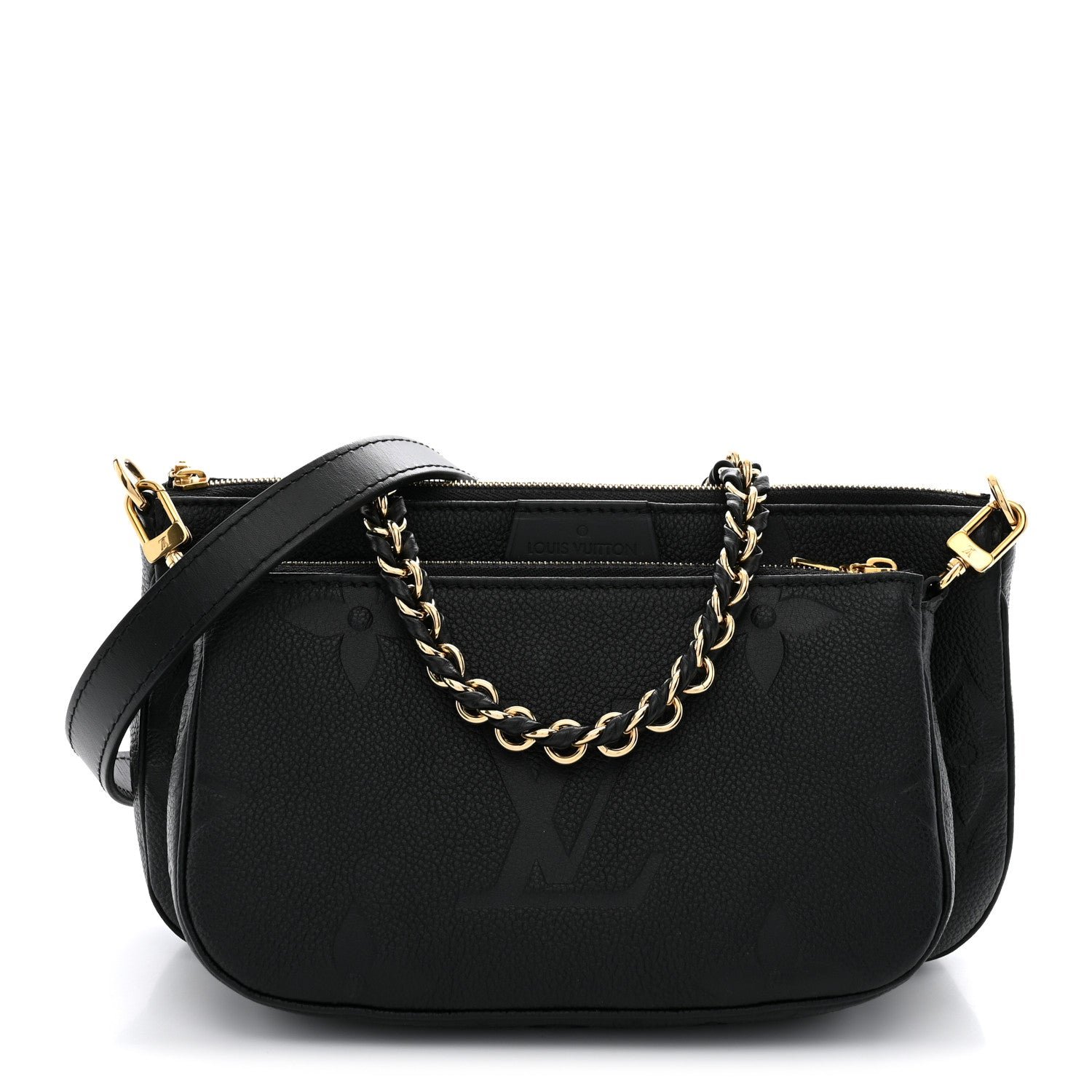 Louis Vuitton Empreinte Monogram Giant Multi Pochette Accessories Black