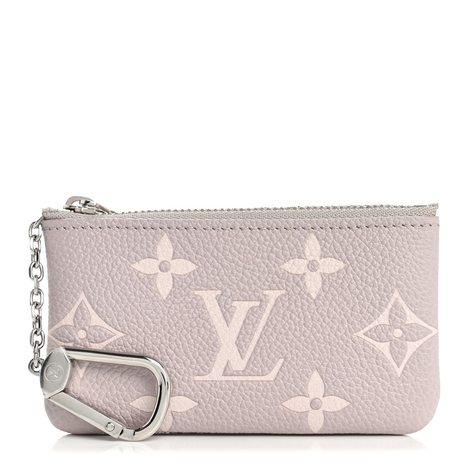Louis Vuitton Empreinte Monogram Giant Key Pouch Brume Gray White Quartz