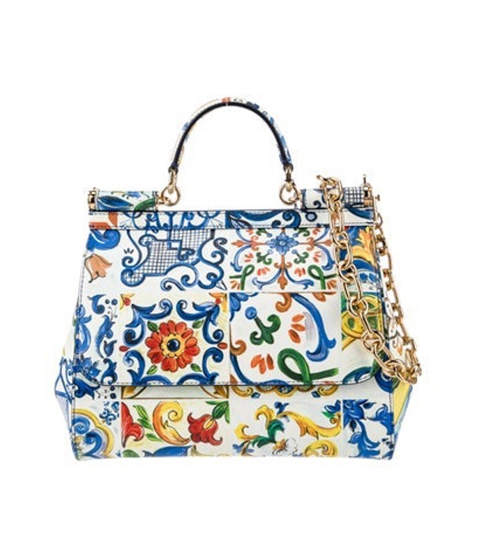 Dolce & Gabbana Gabbana Majolica Shoulder Bag W Tags