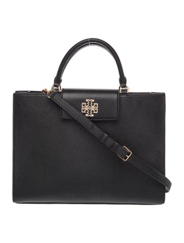 Leather Top Handle Bag w/ Tags