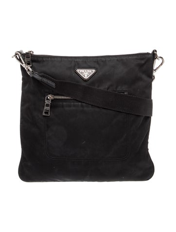Signature Tessuto Nylon Crossbody Bag