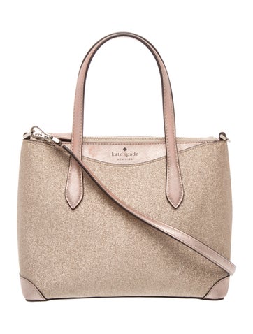 Glitter Top Handle Bag