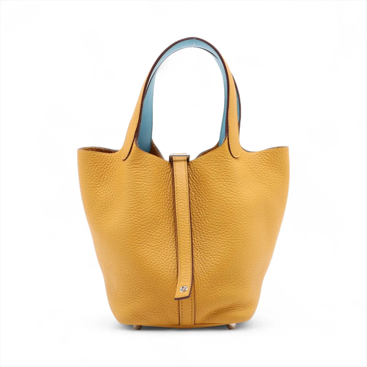 Hermès Picotin Lock 18 PM Eclat Taurillon Clemence x Vaux Swift Joan Amble x Cel