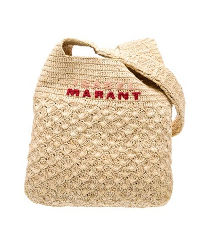Isabel Marant Marant Raffia Shoulder Bag