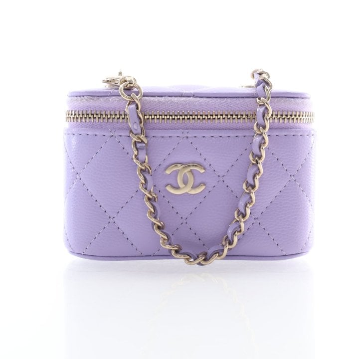 Chanel Mini Caviar Vanity Case