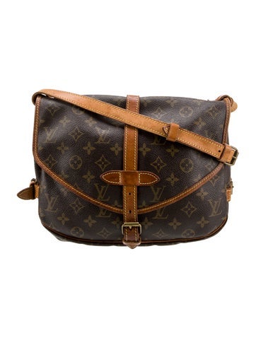 Louis Vuitton LV Monogram Saumur 28