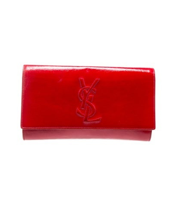 Saint Laurent Saint Laurent Patent Leather Clutch