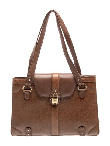Salvatore Ferragamo Leather Shoulder Bag