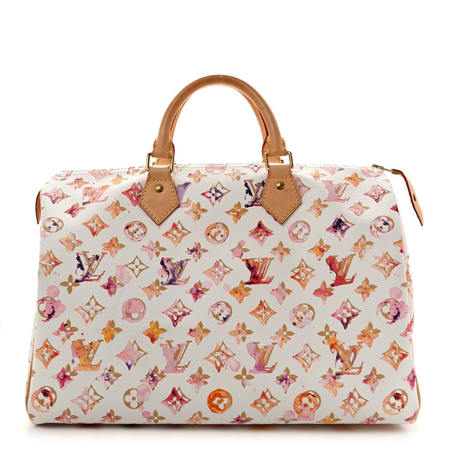Louis Vuitton Watercolor Aquarelle Speedy 35 White