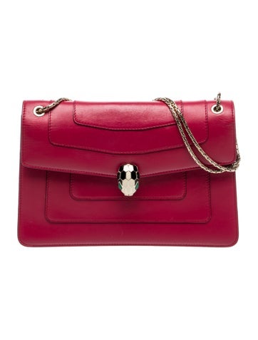 Leather Serpenti Forever Shoulder Bag