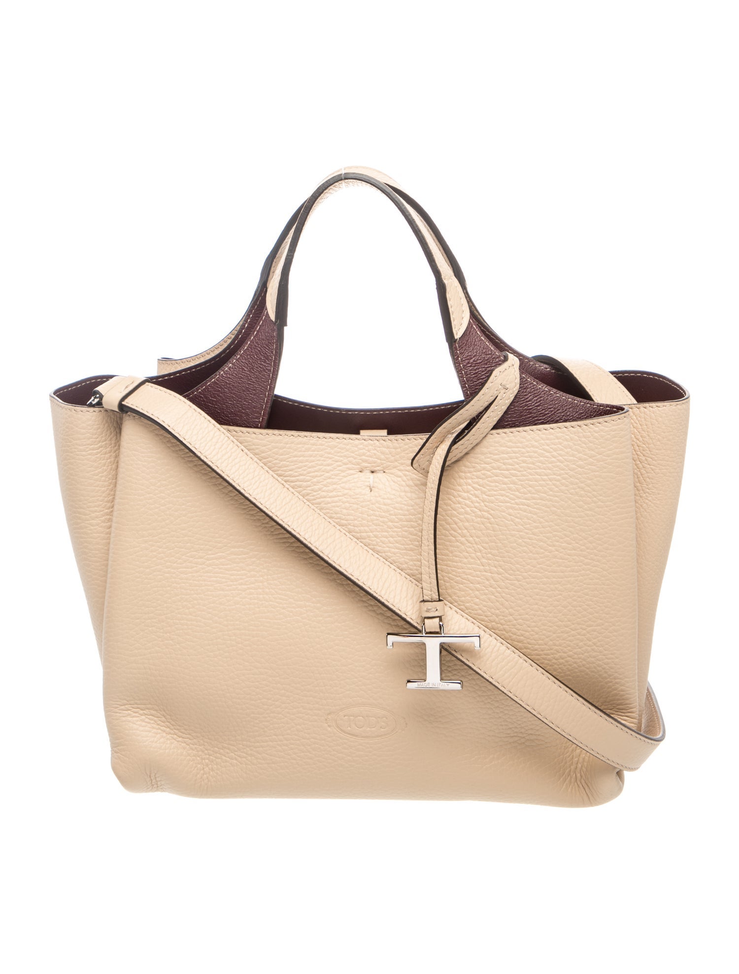 Leather Top Handle Bag