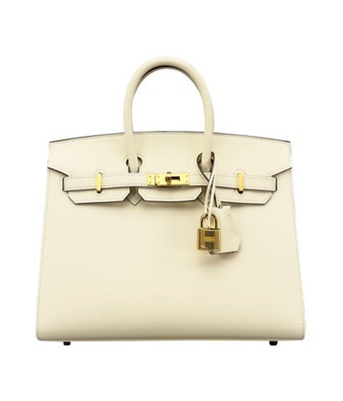 Hermes Epsom Birkin Sellier 25 W Tags