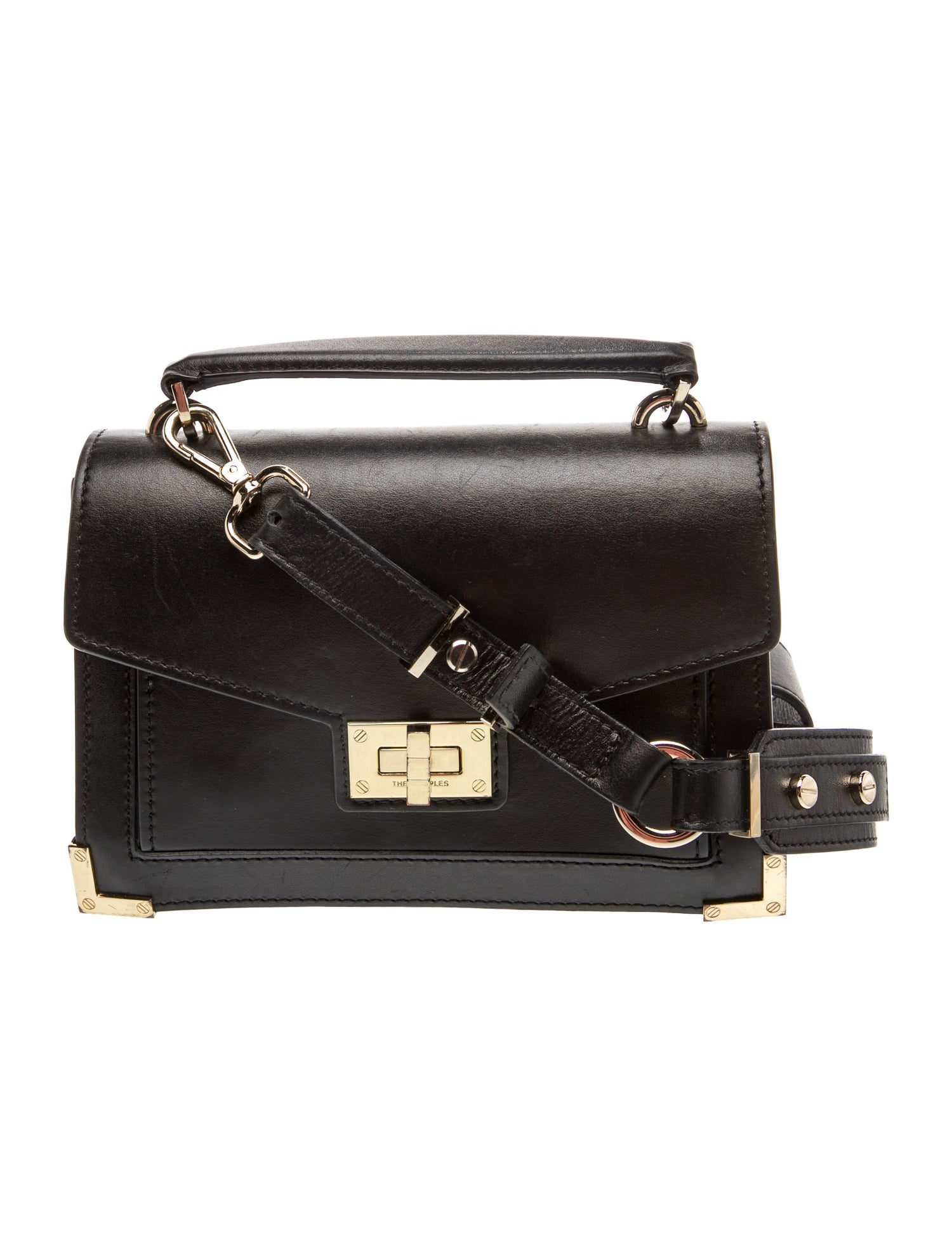 The Kooples Leather Top Handle Bag