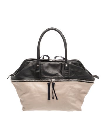Leather Top Handle Bag