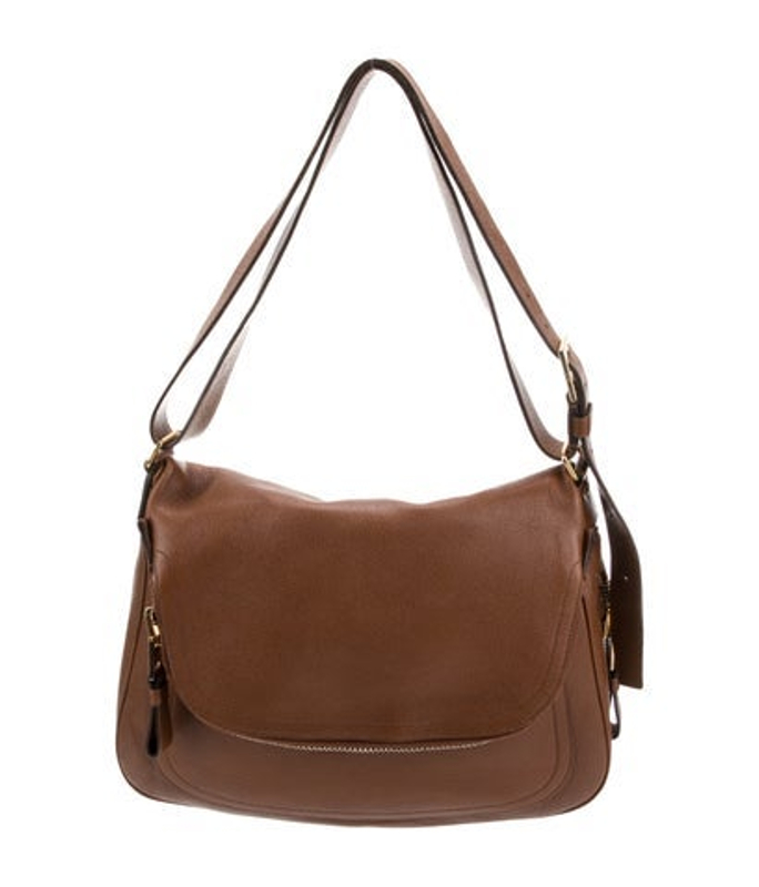 Tom Ford Ford Leather Messenger Bag