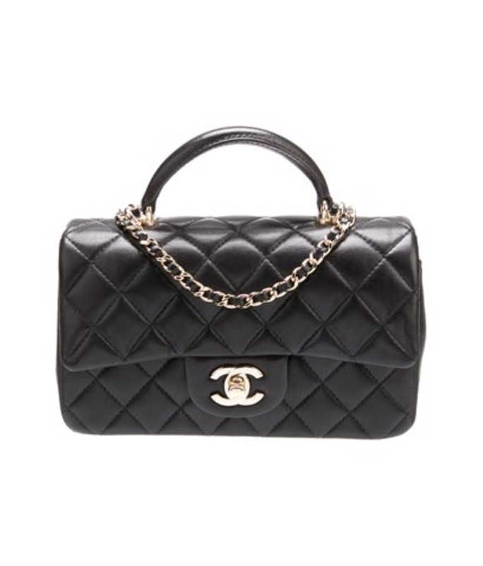Chanel Rectangle Mini Flap Top Handle Bag
