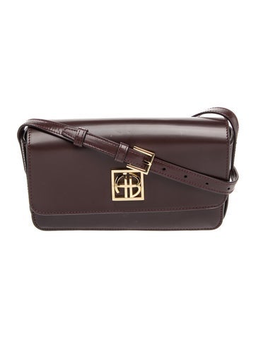 Anine Bing Leather Crossbody Bag
